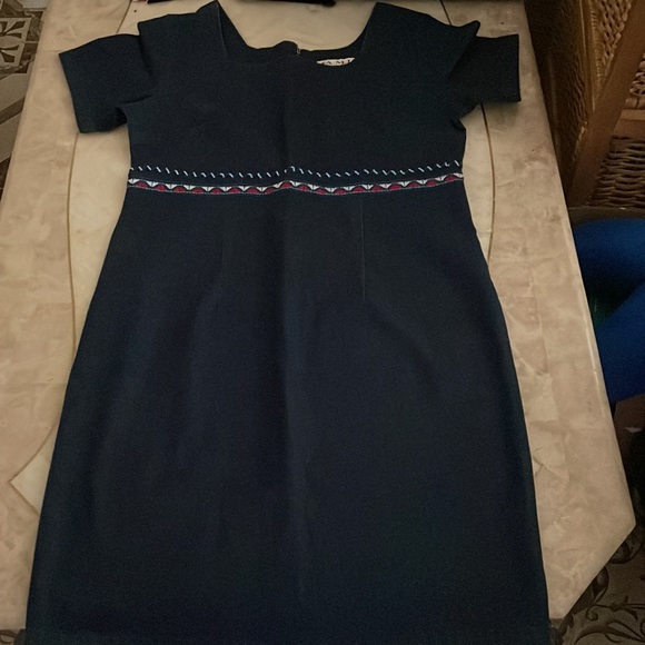 A.M.I WOMEN’S JEAN DRESS MEDIUM - Picture 2 of 9